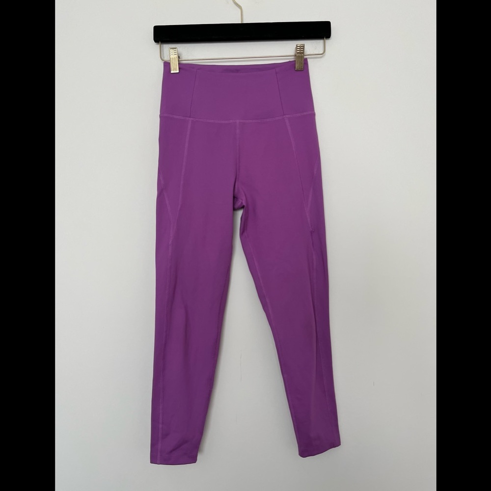 Girlfriend Collective Wildflower 7/8 Legging Small - Picture 5 of 6